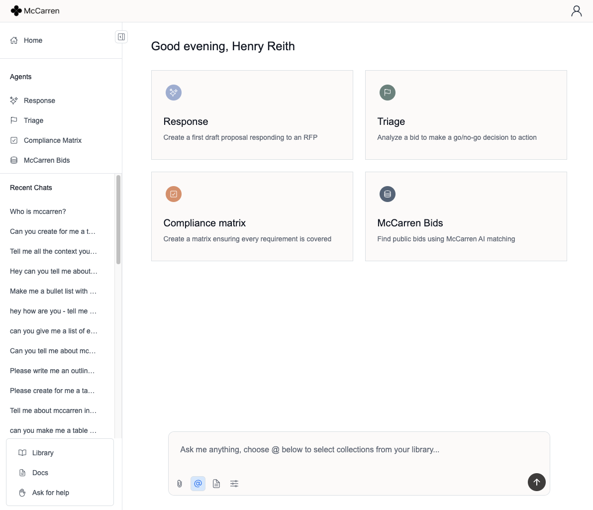 McCarren Homepage