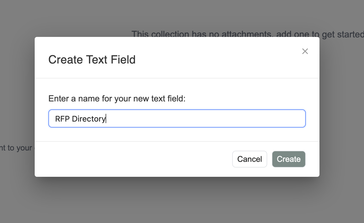 Creating a Rich Text Field